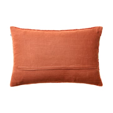 Μαξιλαροθήκη Stripe linen boucle 40x60 cm - Apricot orange-aqua - Chhatwal & Jonsson