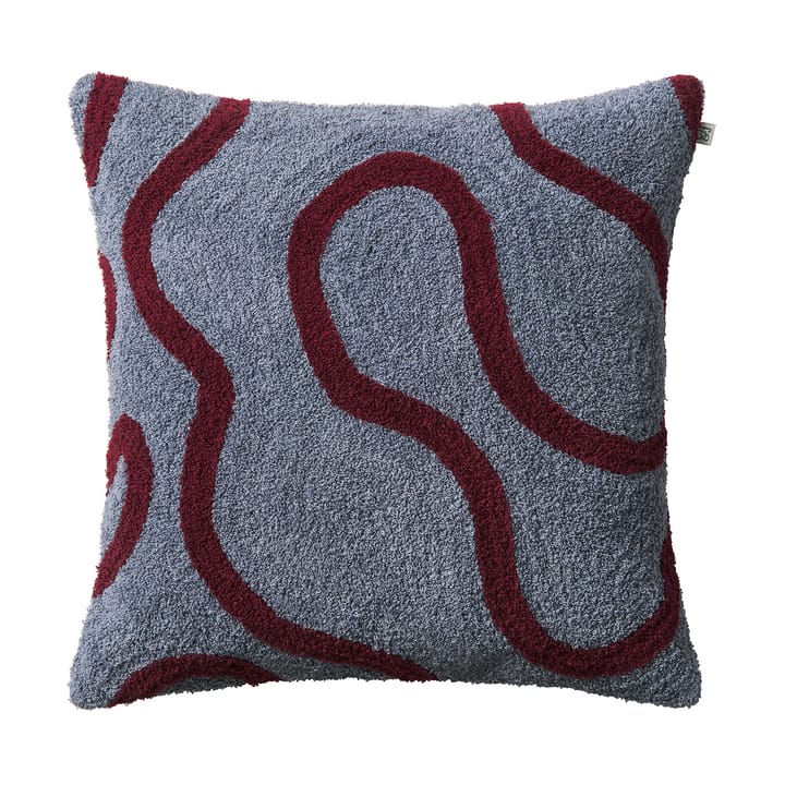 Κάλυμμα μαξιλαριού Swati 50x50 cm - Dusty blue-ruby - Chhatwal & Jonsson