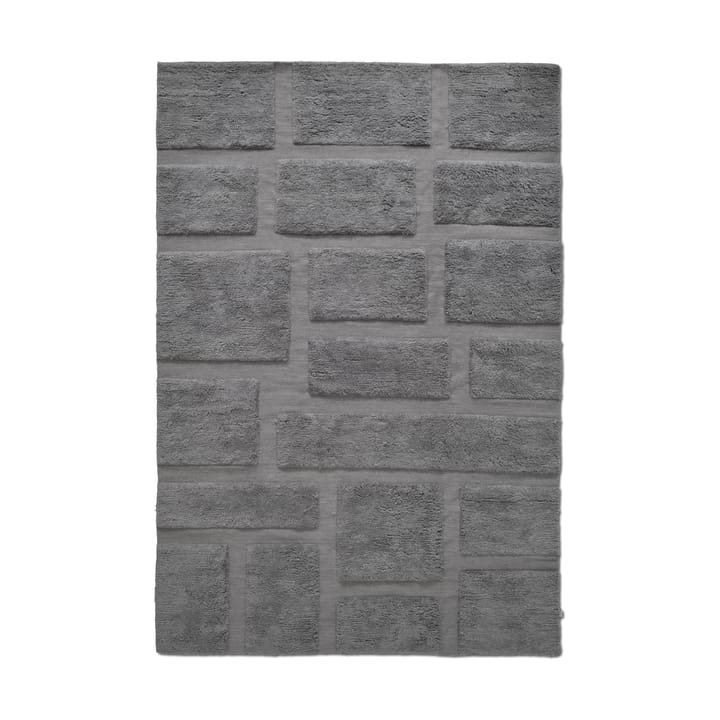 Μάλλινο χαλί Bricks 170x230 cm, Γκρι Classic Collection