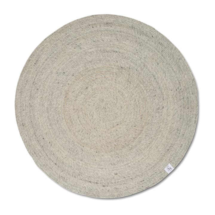 Merino μάλλινο χαλί στρογγυλό 200 cm - Concrete - Classic Collection