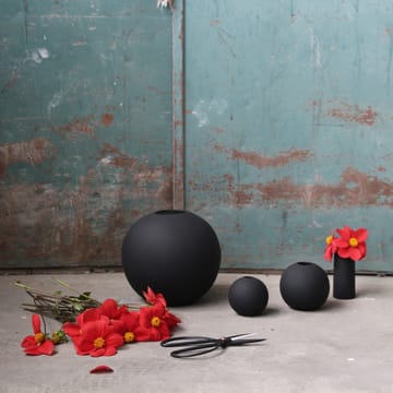 Ball βάζο black - 8 cm - Cooee Design