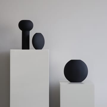 Pillar βάζο 24 cm - Μαύρο - Cooee Design