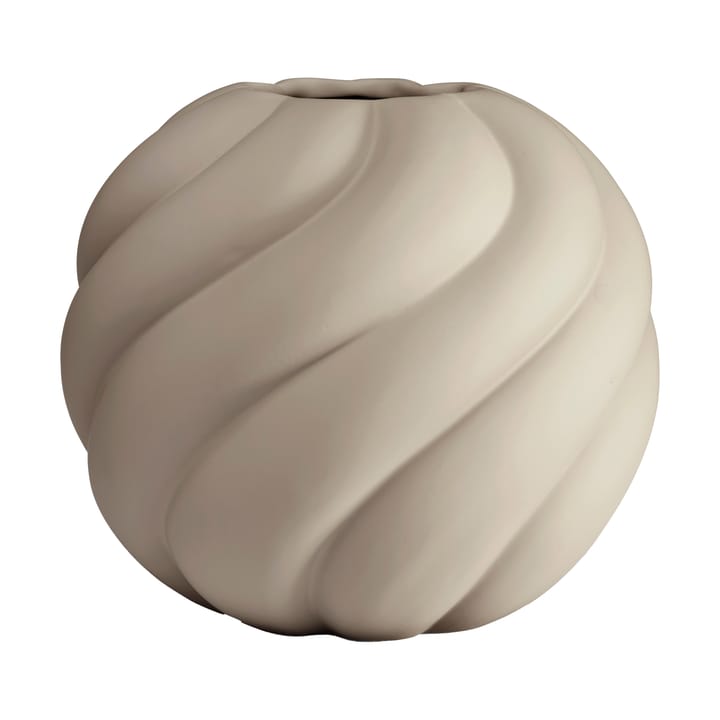 Twist ball βάζο 20 cm - Sand - Cooee Design