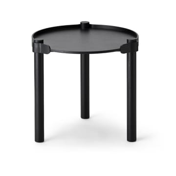 Woody τραπέζι Ø45 εκατοστά - Black stained oak - Cooee Design