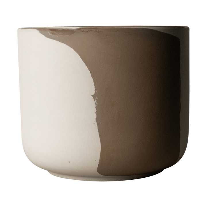 Calm γλάστρα Ø23 cm - Beige-brown - DBKD