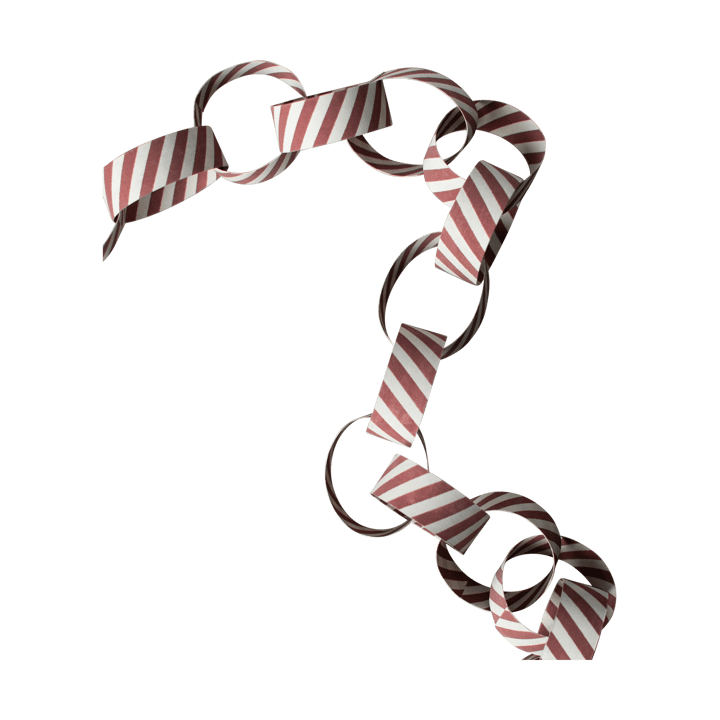 Νιφάδες Garland - Red-white - DBKD