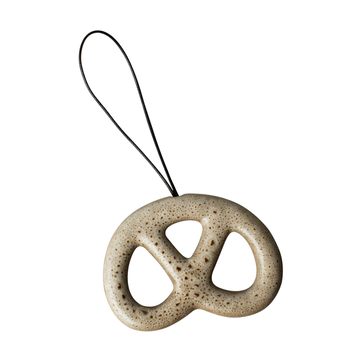 Κρεμαστό διακ�οσμητικό Hanging pretzel - Beige - DBKD