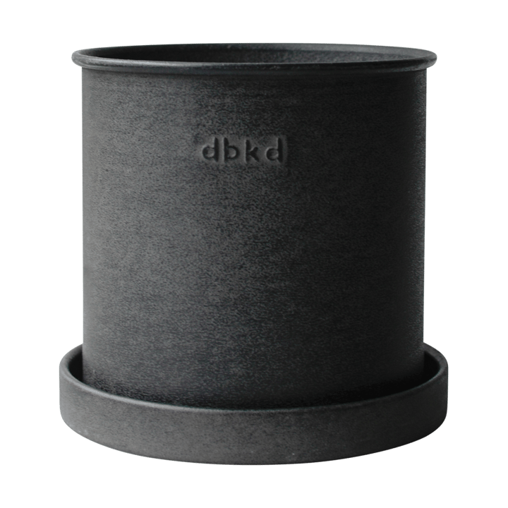 Γλάστρα Plant pot μικρή 2-pack - Black - DBKD