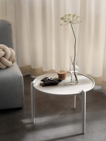 Aria τραπεζάκι του καφέ χαμηλό 37 cm - Λευκό - Design House Stockholm