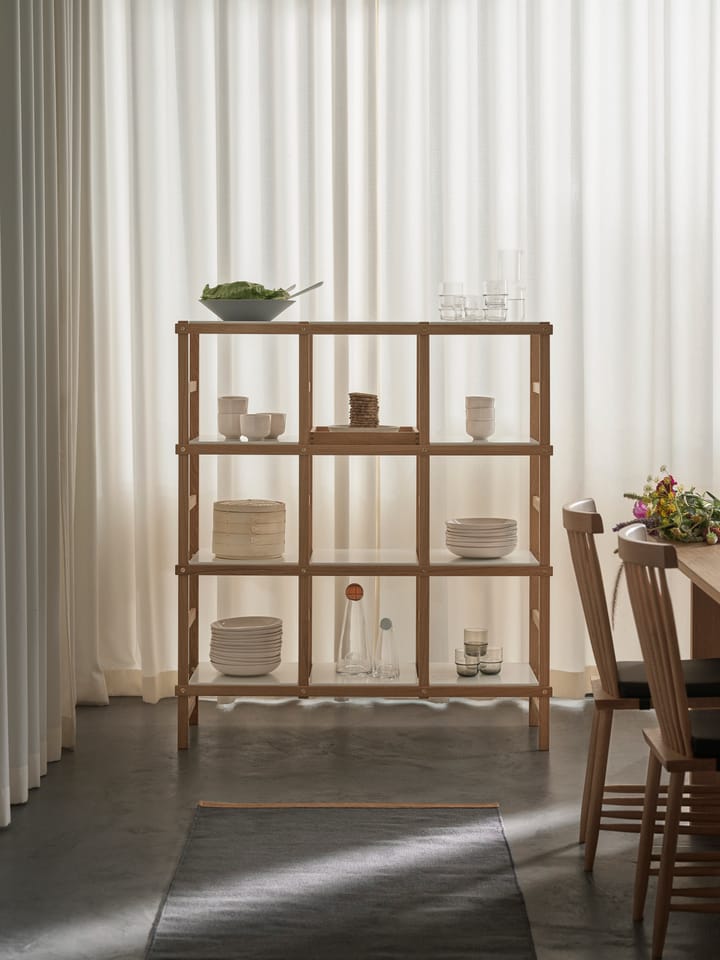 Frame ράφι ψηλό - δρυς-λευκό - Design House Stockholm