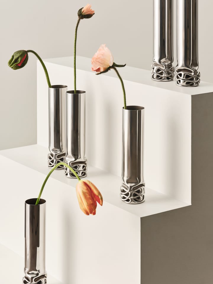 Βάζο Hydraulic 25 cm, Stainless Steel Design House Stockholm