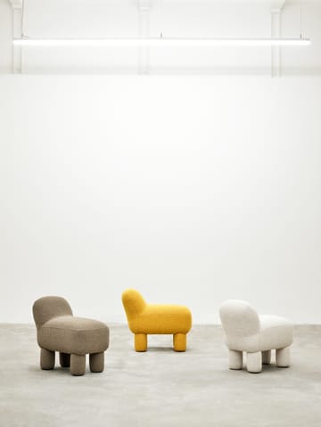 Lulu πουφ 36x65 εκ - Cream - Design House Stockholm