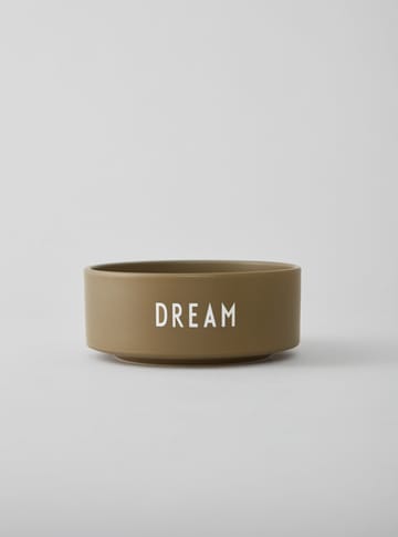 Design Letters μπολ για σνακ Ø12 cm - Dream-πράσινο της ελιάς - Design Letters