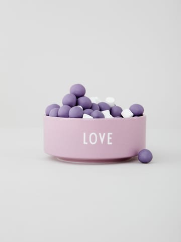 Design Letters μπολ για σνακ Ø12 cm - Love-λεβάντα - Design Letters