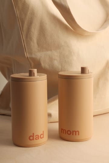 Design Letters κούπα ταξιδιού 35 cl - Mom-beige - Design Letters