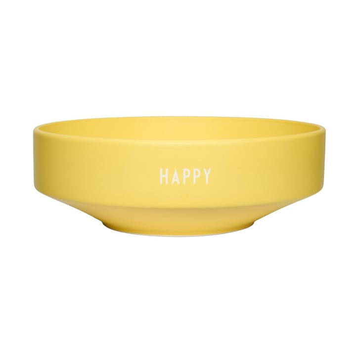 Design Letters favourite μπολ μεγάλο Ø22 cm - Yellow - Design Letters