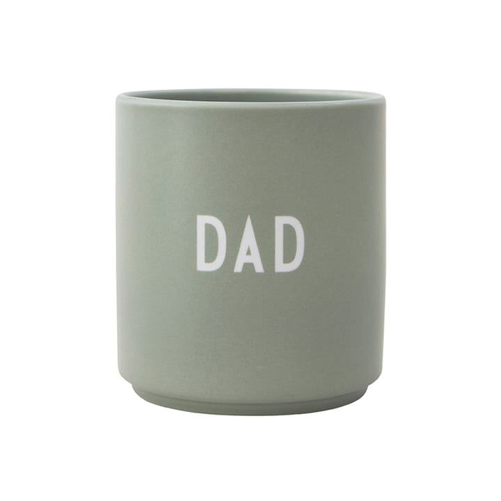 Design Letters favourite φλιτζάνι 25 cl - Dad/Love-green - Design Letters