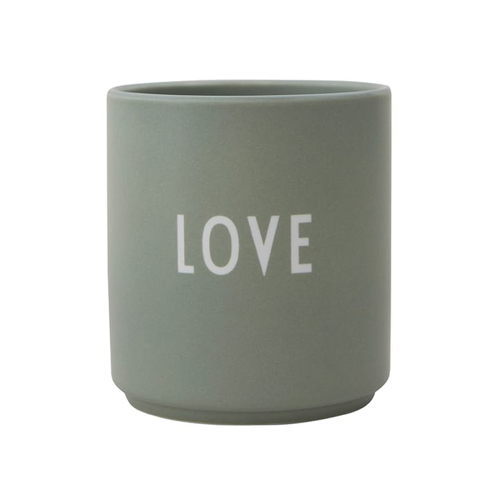 Design Letters favourite φλιτζάνι 25 cl, Dad/Love-green Design Letters