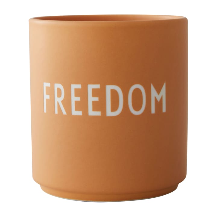 Design Letters favourite φλιτζάνι 25 cl, Freedom-orange Design Letters