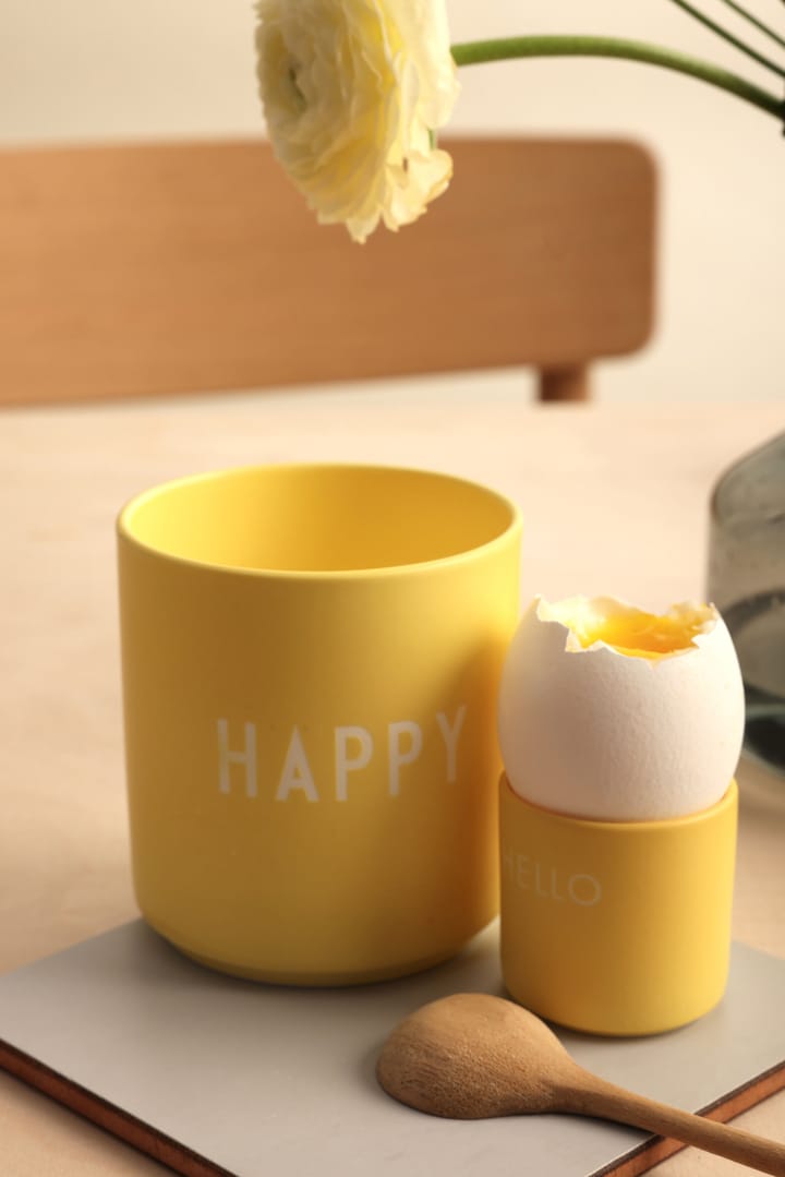 Design Letters favourite φλιτζάνι 25 cl - Happy-yellow - Design Letters