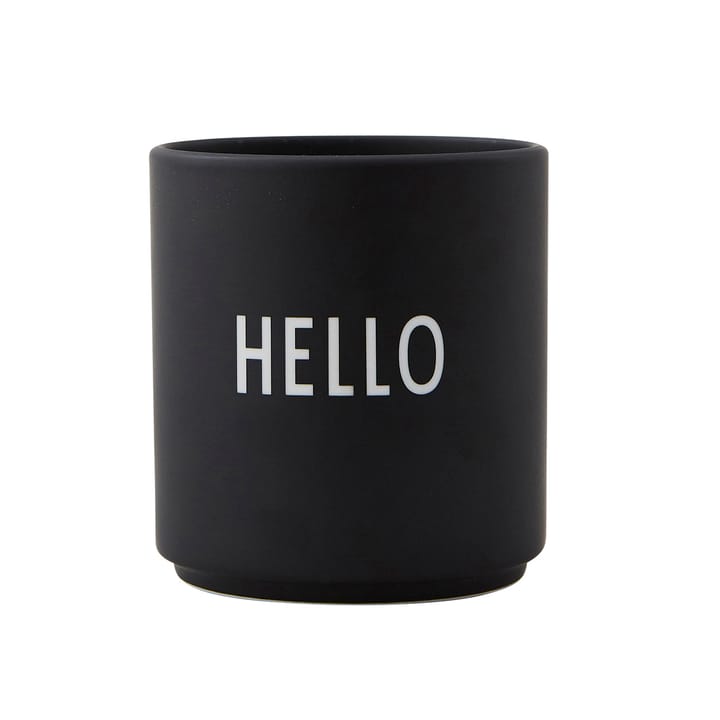 Design Letters favourite φλιτζάνι 25 cl - Hello-black - Design Letters