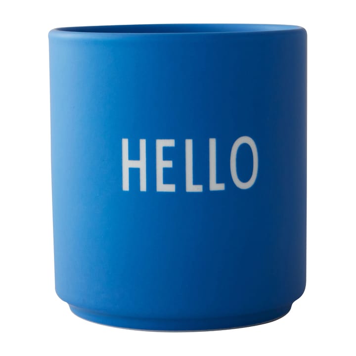 Design Letters favourite φλιτζάνι 25 cl - Hello-cobalt blue - Design Letters