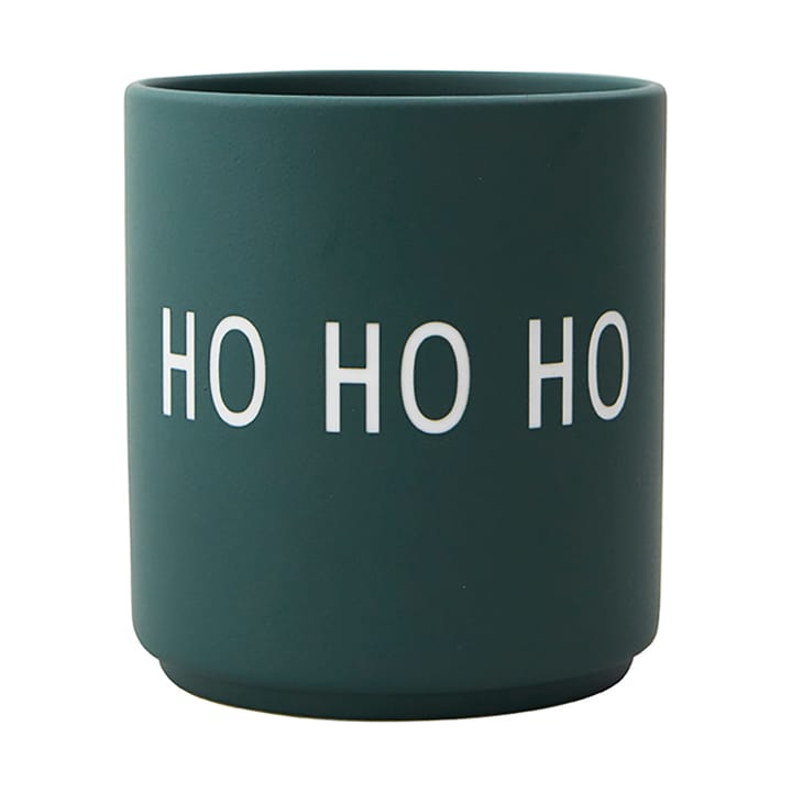 Design Letters favourite φλιτζάνι 25 cl - Ho ho ho-dark green - Design Letters