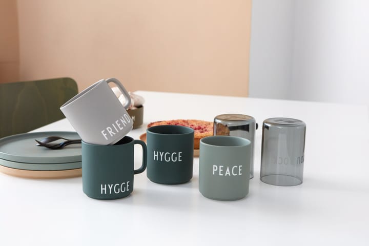 Design Letters favourite φλιτζάνι 25 cl, Hygge-σκούρο πράσινο Design Letters