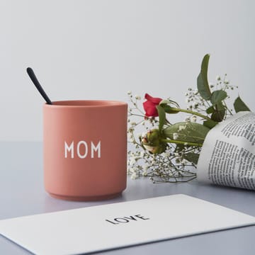 Design Letters favourite φλιτζάνι 25 cl - Mom/Love-nude - Design Letters