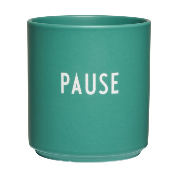 Design Letters favourite φλιτζάνι 25 cl - Pause-antique green - Design Letters