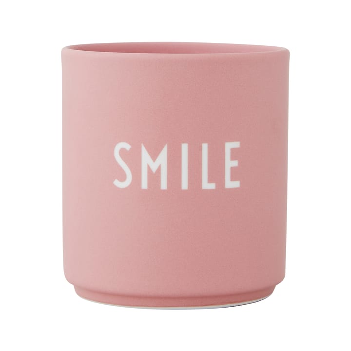 Design Letters favourite φλιτζάνι 25 cl - Smile-old rose - Design Letters