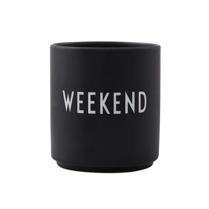 Design Letters favourite φλιτζάνι 25 cl - Weekend-black - Design Letters