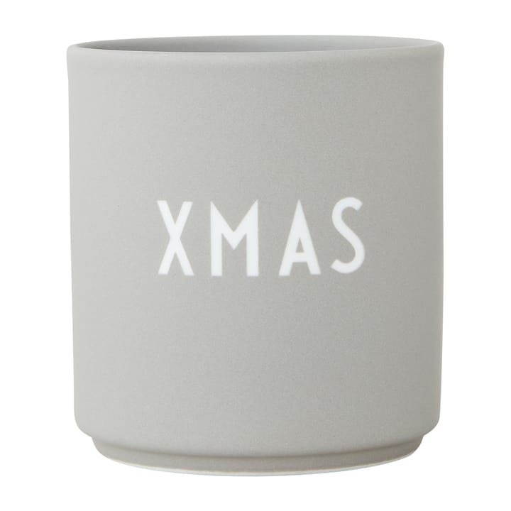 Design Letters favourite φλιτζάνι 25 cl - Xmas-cool grey - Design Letters