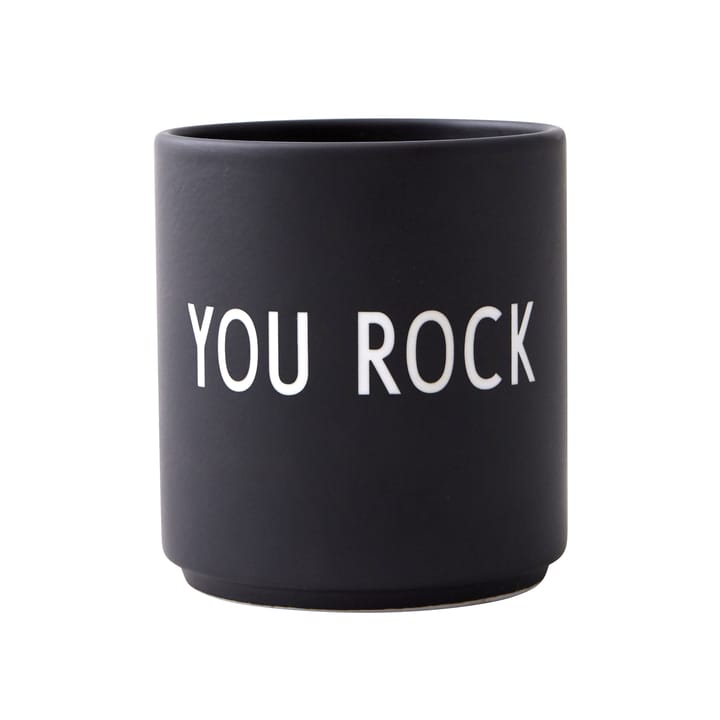 Design Letters favourite φλιτζάνι 25 cl - You rock-black - Design Letters