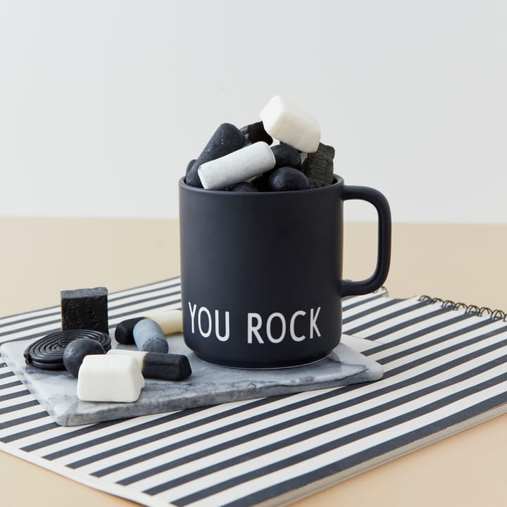 Design Letters favourite φλιτζάνι με λαβή 25 cl - you rock - Design Letters