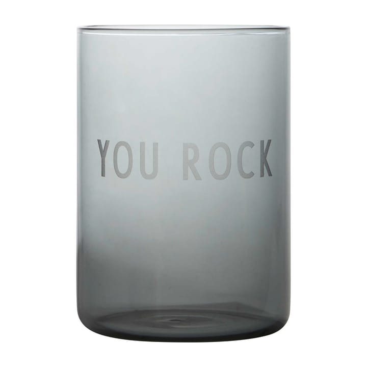 Design Letters favourite ποτήρι 35 cl - You rock-black - Design Letters