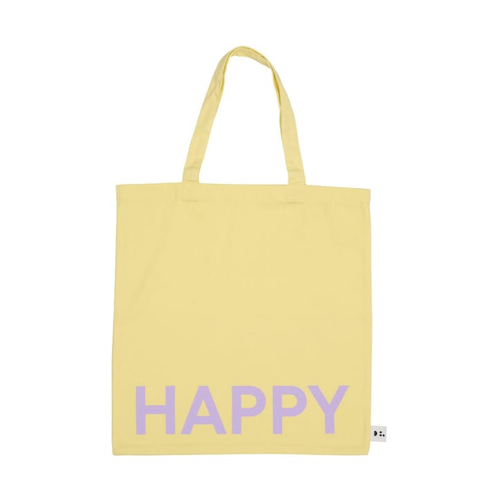 Τσάντα Tote της Design Letters - Yellow-pink - Design Letters