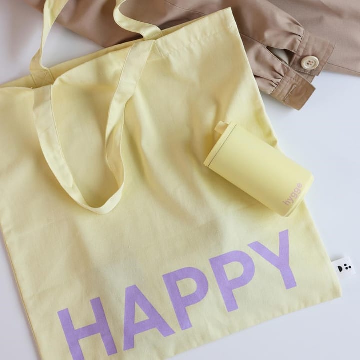 Τσάντα Tote της Design Letters - Yellow-pink - Design Letters