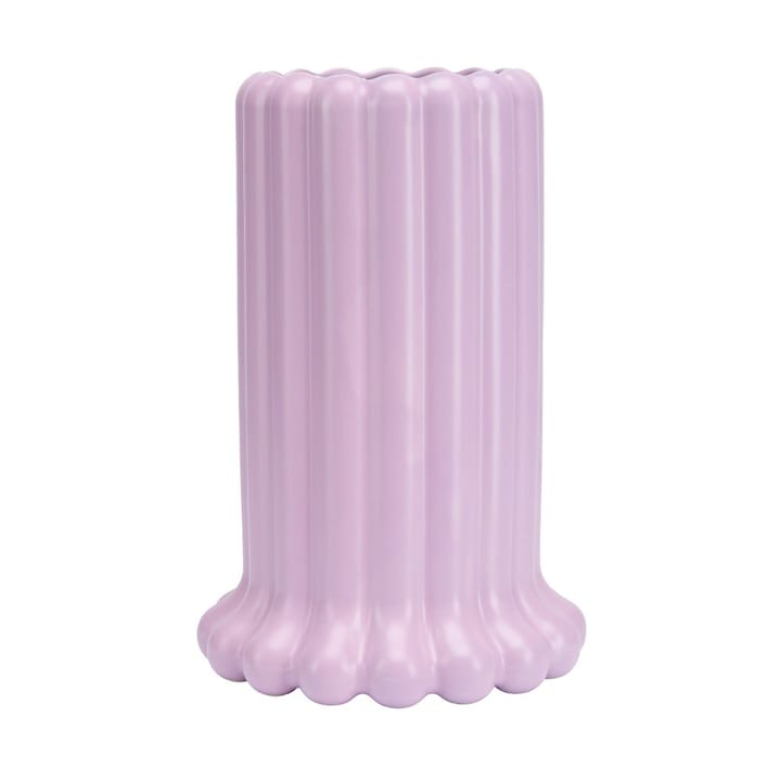 Tubular βάζο μεγάλο 24 cm, Purple Design Letters