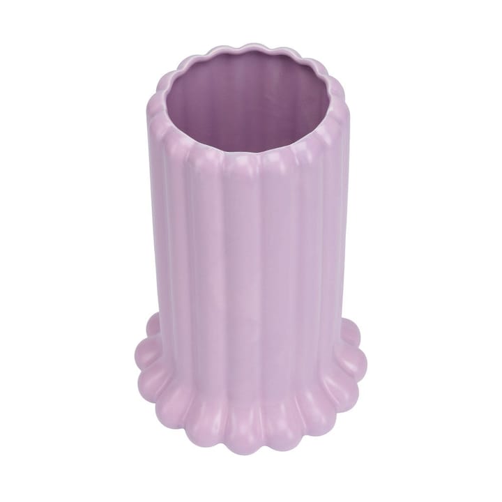 Tubular βάζο μεγάλο 24 cm, Purple Design Letters