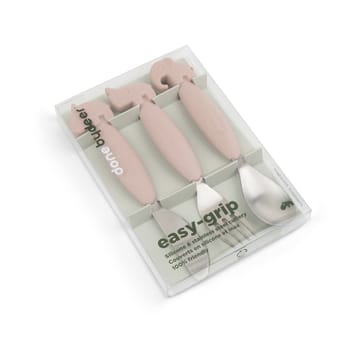 Σετ μαχαιροπήρουνων Deer Friends Easy-grip, 3 τεμάχια - Powder - Done by deer