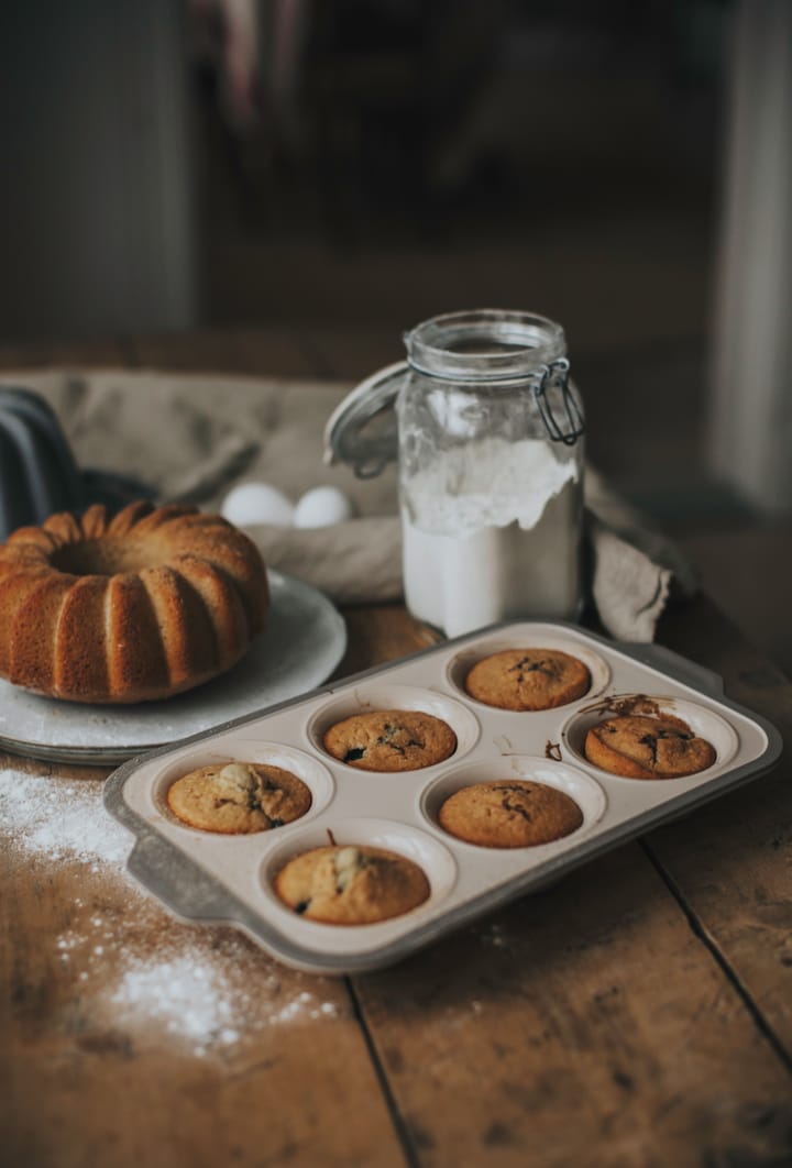 Φόρμα για muffins Cookie 6 τεμάχια - Μπεζ - Dorre