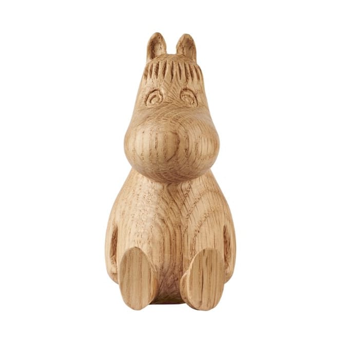 Ξύλινο διακοσμητικό Moomin Snorkfröken 10 cm - Βελανιδιά - Dsignhouse x Moomin