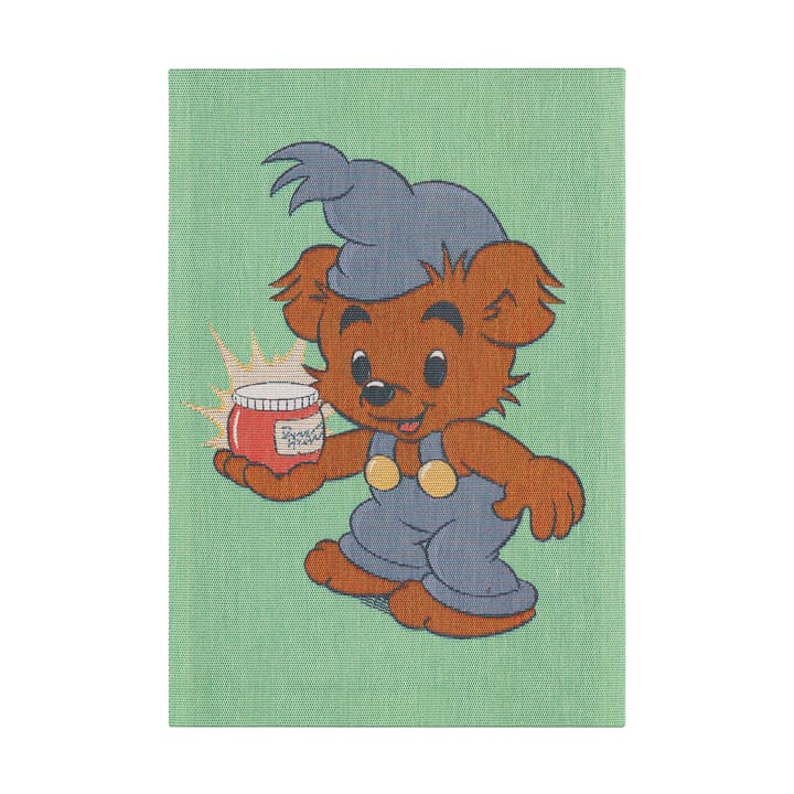 Πετσέτα κουζίνας Bamse 35x50 cm, Μπλε-πράσινο Ekelund Linneväveri