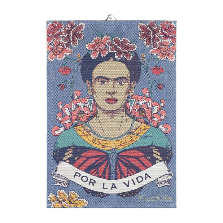 Frida Kahlo πετσέτα κουζίνας 35x50 cm - Vida - Ekelund Linneväveri