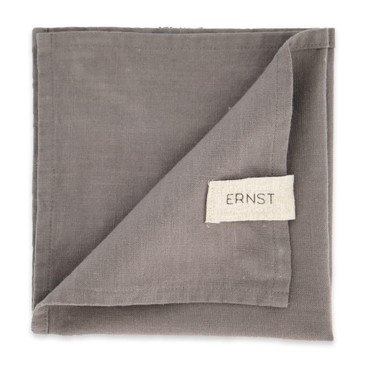 Ernst βαμβακερή πετσέτα Συσκευασία 2 τεμαχίων  - Γκρι - ERNST