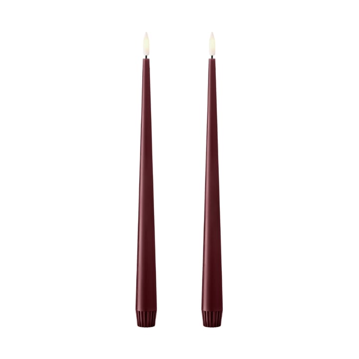 ester & erik κεριά LED 30 cm συσκευασία 2 τεμαχίων - 44/2 Deep Wine - Ester & erik