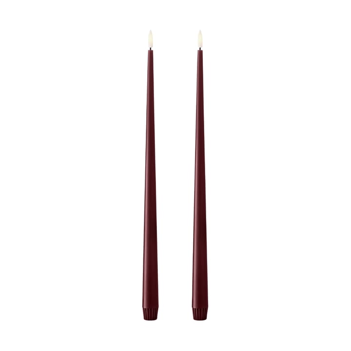 ester & erik κεριά LED 40 cm συσκευασία 2 τεμαχίων - 44/2 Deep Wine - Ester & erik