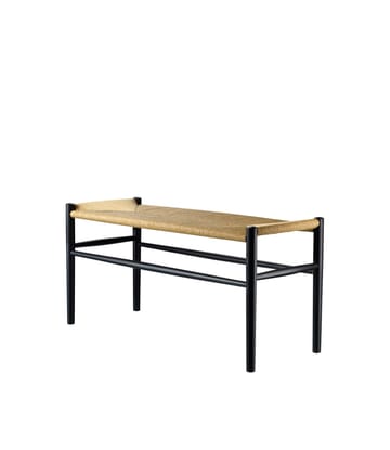 Παγκάκι J163 Piano - Oak black painted-nature - FDB Møbler