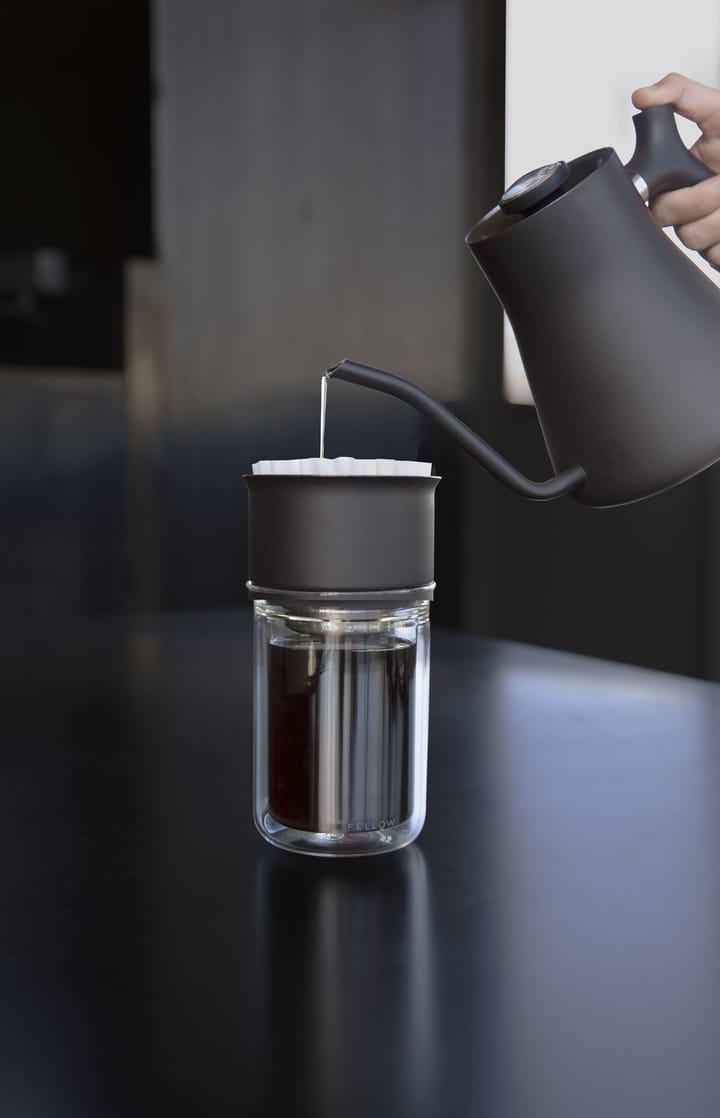 Σετ Stagg X pour-over - Matte black-clear glass - Fellow